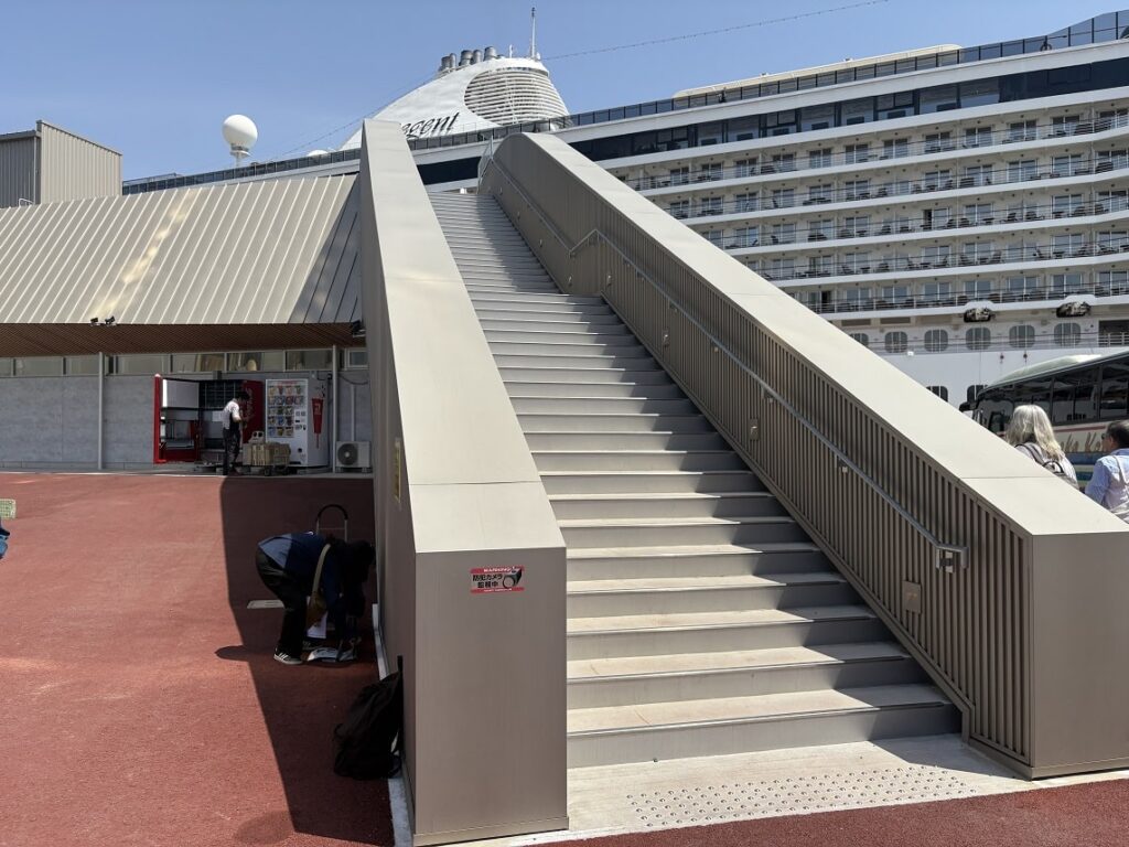 展望スペースへの入口